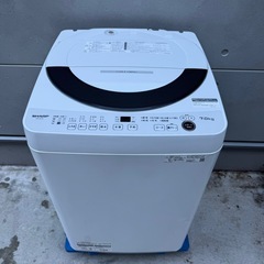H15 送料設置無料  シャープ　洗濯機　2025年製　7㌔　冷蔵庫の画像