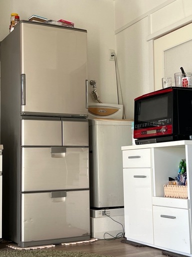 冷蔵庫、洗濯機、電子レンジ(決まりました)