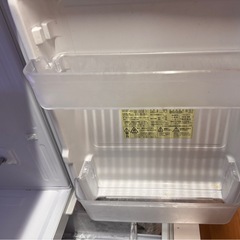 SHARP冷蔵庫【SJ-GD14E-W】12/17（水）取りに来て頂ける方🙋‍♀️の画像
