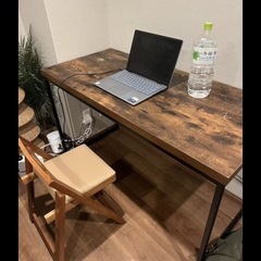 至急 パソコンデスク　120 の画像