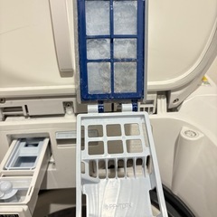 ★美品★SHARP 縦型乾燥洗濯機 ES-TX8G-W (洗濯8.0kg /乾燥4.5kg /ヒーター乾燥)の画像