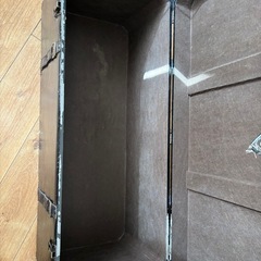 ヴィンテージ　スツール　2人用　収納箱の画像