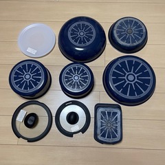 ティファールガス火専用フライパン鍋9点の画像