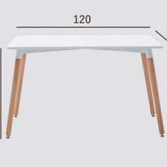 ダイニングテーブル5点セット　イームズ　北欧の画像