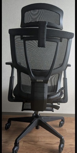 Flexispot C7 Pro オフィスチェア ブラック オットマン付き