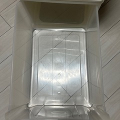 【0円】ニトリ クローゼットケース L 3個セット（一部破損あり）の画像