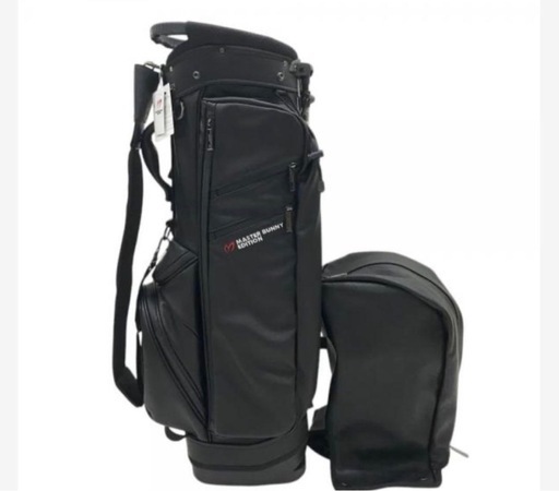 新品未使用 MASTER BUNNY EDITION キャディバッグ ブラック