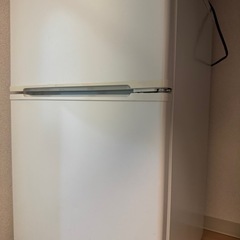 ヤマダ電機　2ドア冷凍冷蔵庫の画像