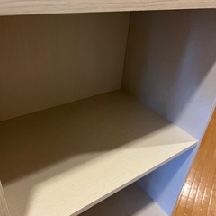 【美品】　カラーボックス　三段ボックス　ホワイト　白　の画像