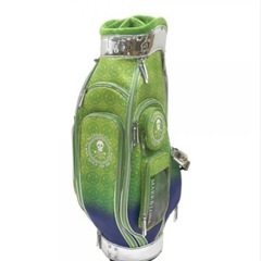 超美品 MARK&LONA ゴルフバッグ 2023年モデル グリーン/ブルーの画像