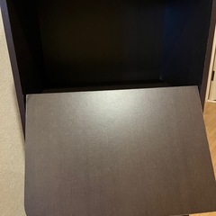 カラーボックス　三段ボックス　茶色　の画像