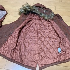 子供服／ブラウンジャケット 100cmの画像