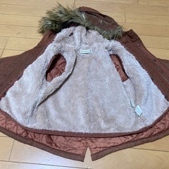 子供服／ブラウンジャケット 100cmの画像