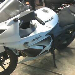 KAWASAKI ニンジャ250R 白 格安提供車 半額配送キャンペーン クランキング未確認 期間限定 現状渡し諸経費￥0- 横浜 P-Yard の画像
