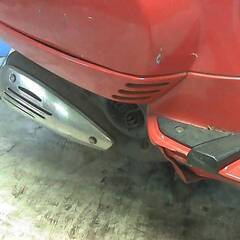 ベスパ LX150 赤 格安提供車 半額配送キャンペーン クランキング未確認 期間限定車体価格 現状渡し諸経費￥0- 横浜 P-Yardの画像