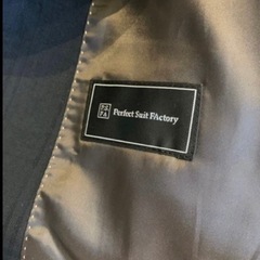 Perfect Suit Factory ブラック 黒 スーツセット大きめの画像