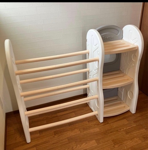 おもちゃ棚と本棚セット