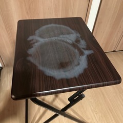 ニトリ 折りたたみデスクの画像