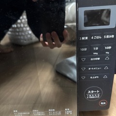 シロカ 電子レンジ SX-18D132(K) ブラック 18Lの画像