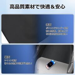 未使用 社外品 N-BOX JF5 JF6 シートカバー ブラック 一列目用2枚セットの画像