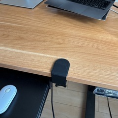 FLEXISPOT スタンディングデスク  電動式昇降デスク　引き出しキーボード台付　元値5.1万の画像