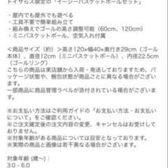 プレイポップスポーツイージーバスケットゴールセット ミニバスケットボール付きの画像