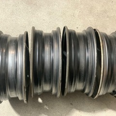 パジェロミニ等15inchスチールホイールの画像