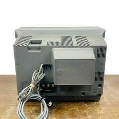 【通電OK/砂嵐確認】日立カラーテレビ C14-460 インテリアとしてもの画像