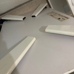 ローテーブル 白 900×600×325の画像