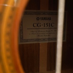 クラシックギター YAMAHA CG-151Cの画像