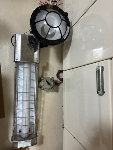 防爆照明セット（蛍光灯・電球・スイッチ）