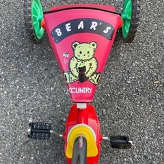 ［豆だるま］三輪車 豆ダッシュ TSUBAME ベアーズの画像