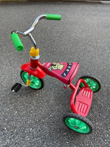 豆だるま］三輪車 豆ダッシュ TSUBAME ベアーズ (めーぱんだ) 大日の