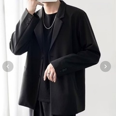 ルーズシルエットテーラードジャケット Mサイズの画像