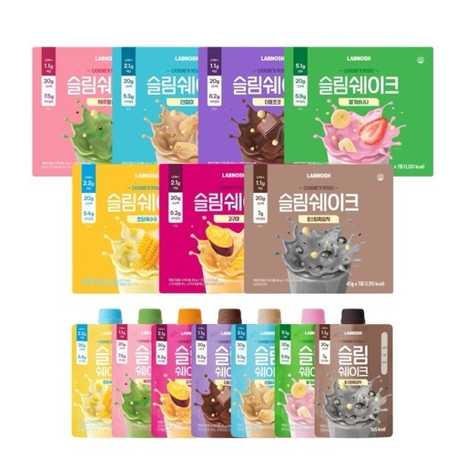 LOBNOSHラップノッシュスリムシェイク 7個