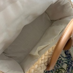 ピクニック　カゴバッグの画像