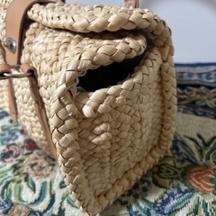 ピクニック　カゴバッグの画像