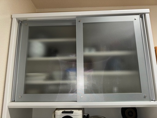 【12/20以降引き取り】大型レンジボード／100×205×50／湿気ガード天板・コンセント2系統・スライドテーブル 12/20以降引き取り】大型レンジボード／100×205×50／湿気ガード天板