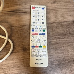 お値下げ！AQUOS 19V型2016年製　　　の画像