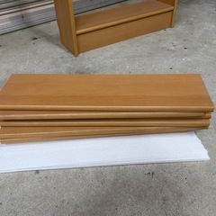 本棚　ディスプレイ　棚 高さ調節可能　1m95cm〜＋65cmの画像