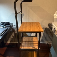 ニトリ レンジ台セット ラックの画像