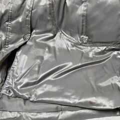 BROOIAEA ダウンコート 42 ロング シルバーグレー 防寒 レディースの画像