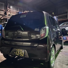 車検再来年6月末 ダイハツミライースXf 4WD ダウンサス エアクリ ラクナビ Bluetooth エンスタ ETC 夏冬タイヤ アルミ 夏冬ワイパー 5黒ナンバー LA310Sの画像