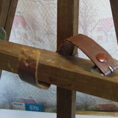 木製イーゼルの画像