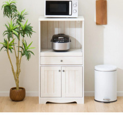 【超美品】レンジ台　ニトリ　リズバレーの画像