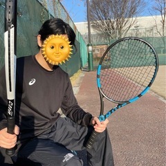 テニス仲間が欲しいです..!