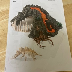 シュライヒ 恐竜火山大噴火セットの画像
