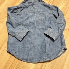 baby Gap✨定番シンプルデザイン✨デニムスエットジャケット✨の画像