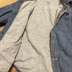 baby Gap✨定番シンプルデザイン✨デニムスエットジャケット✨の画像