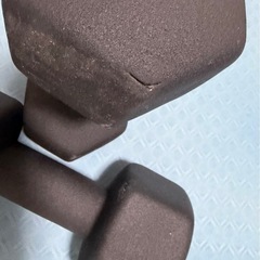 10kgラバーダンベルの画像